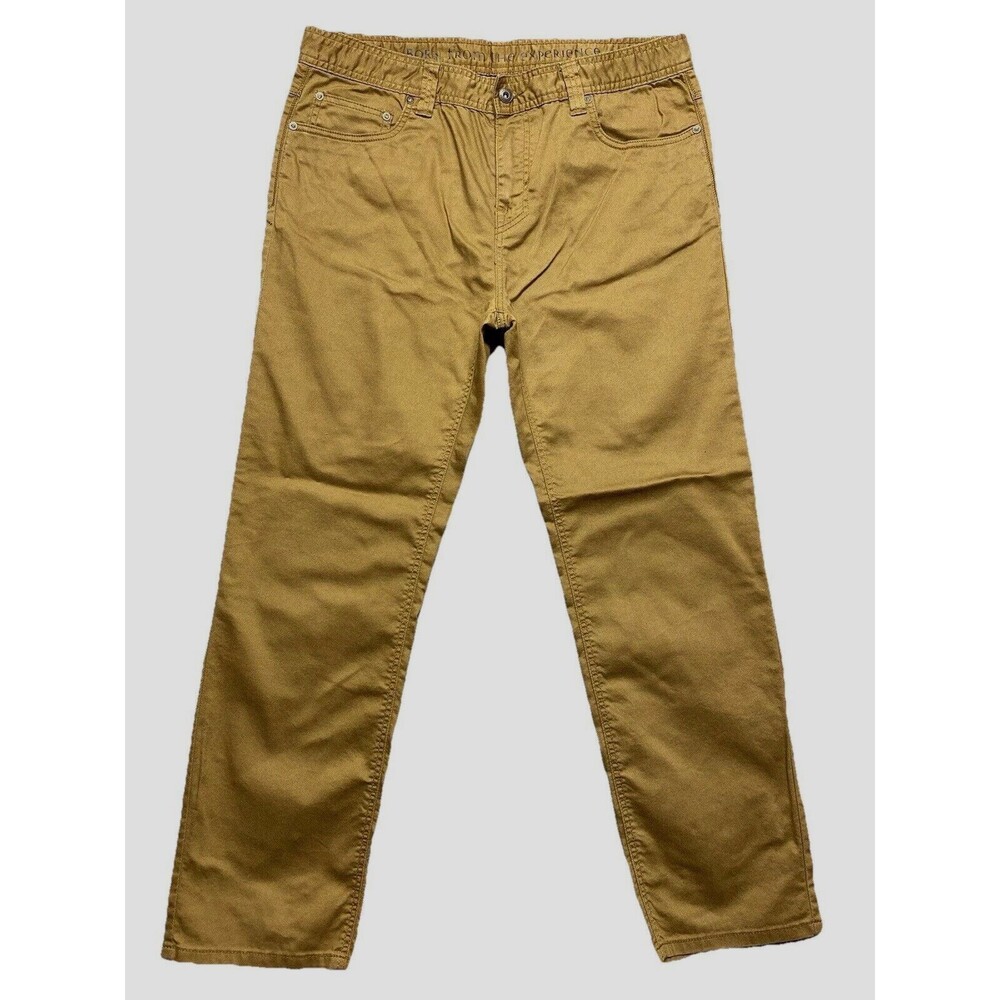 Prana Breathe Men’s Slim Fit Khaki Pants Size 35x30